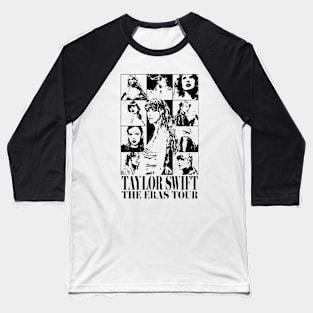 Taylor Swift The Eras Tour Black Baseball T-Shirt